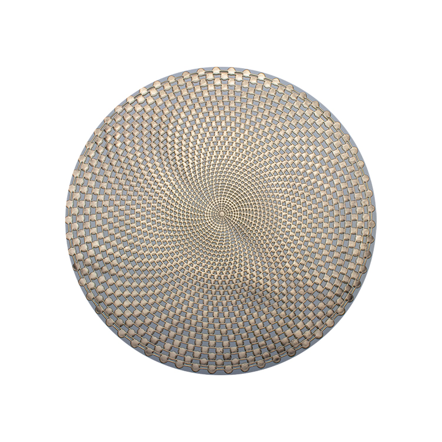 Golden Circles - Placemat Mat Set Of 2