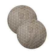 Golden Star Pattern - Placemat Mat Set Of 2