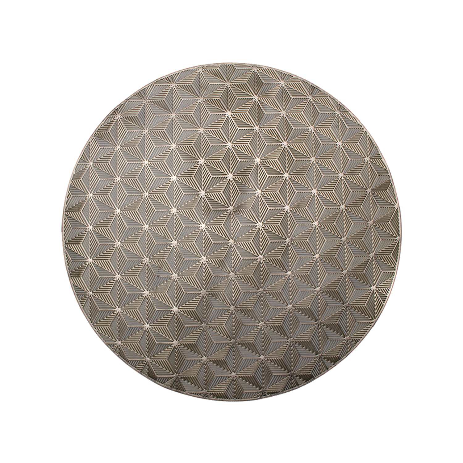 Golden Star Pattern - Placemat Mat Set Of 2