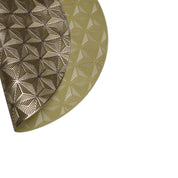 Golden Star Pattern - Placemat Mat Set Of 2