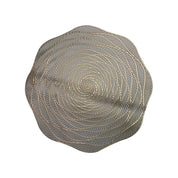 Golden Circles - Placemat Mat Set Of 2