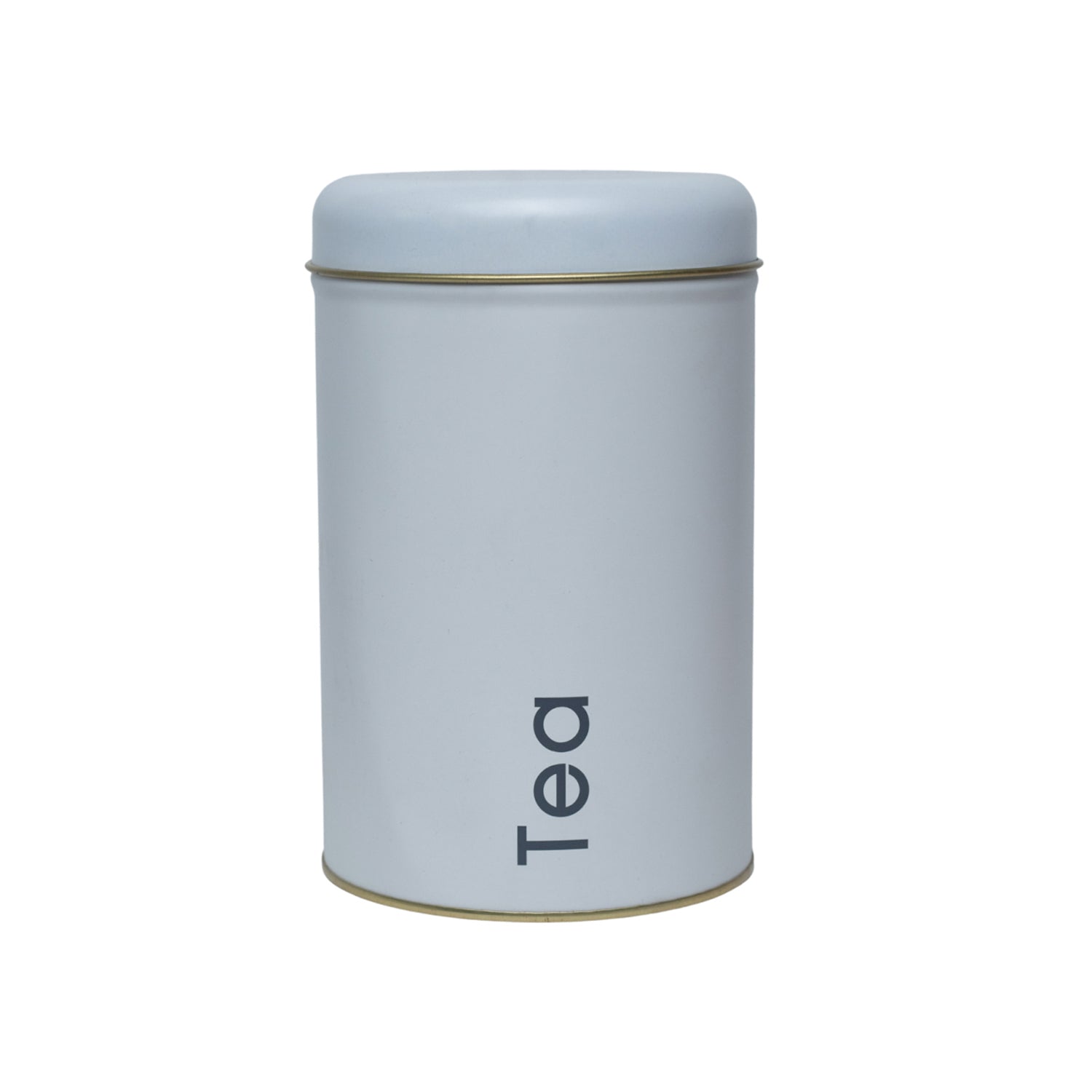 Coffee, Tea & Sugar - Metal Jar Set Of 3, White Color, 1450Ml