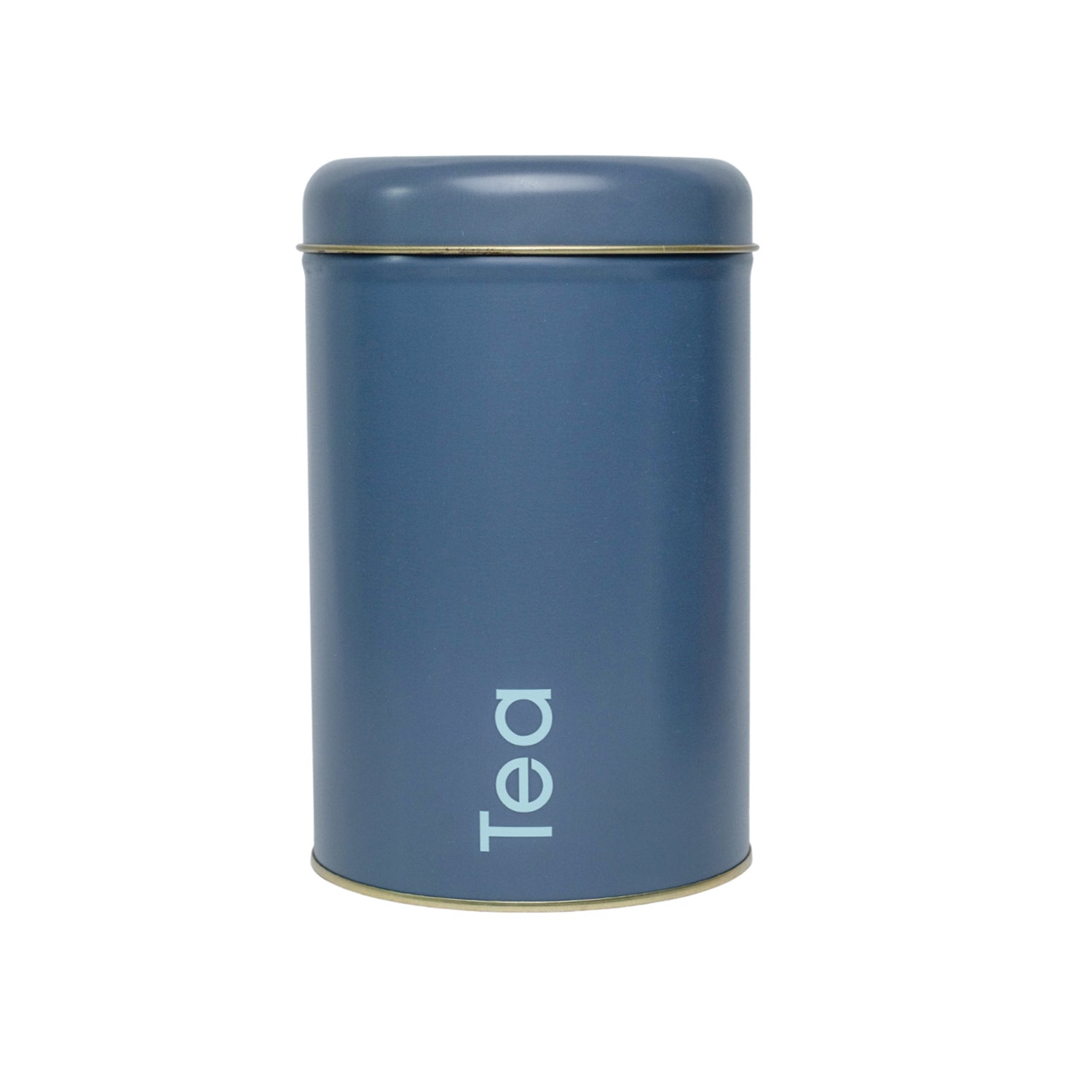 Coffee, Tea & Sugar - Metal Jar Set Of 3, Grey Color, 1450Ml