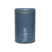 Coffee, Tea & Sugar - Metal Jar Set Of 3, Grey Color, 1450Ml