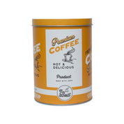 Metal Coffee Jar - Yellow, 1000Ml