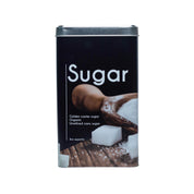 Metal Sugar Storage Jar - Black, 2050Ml