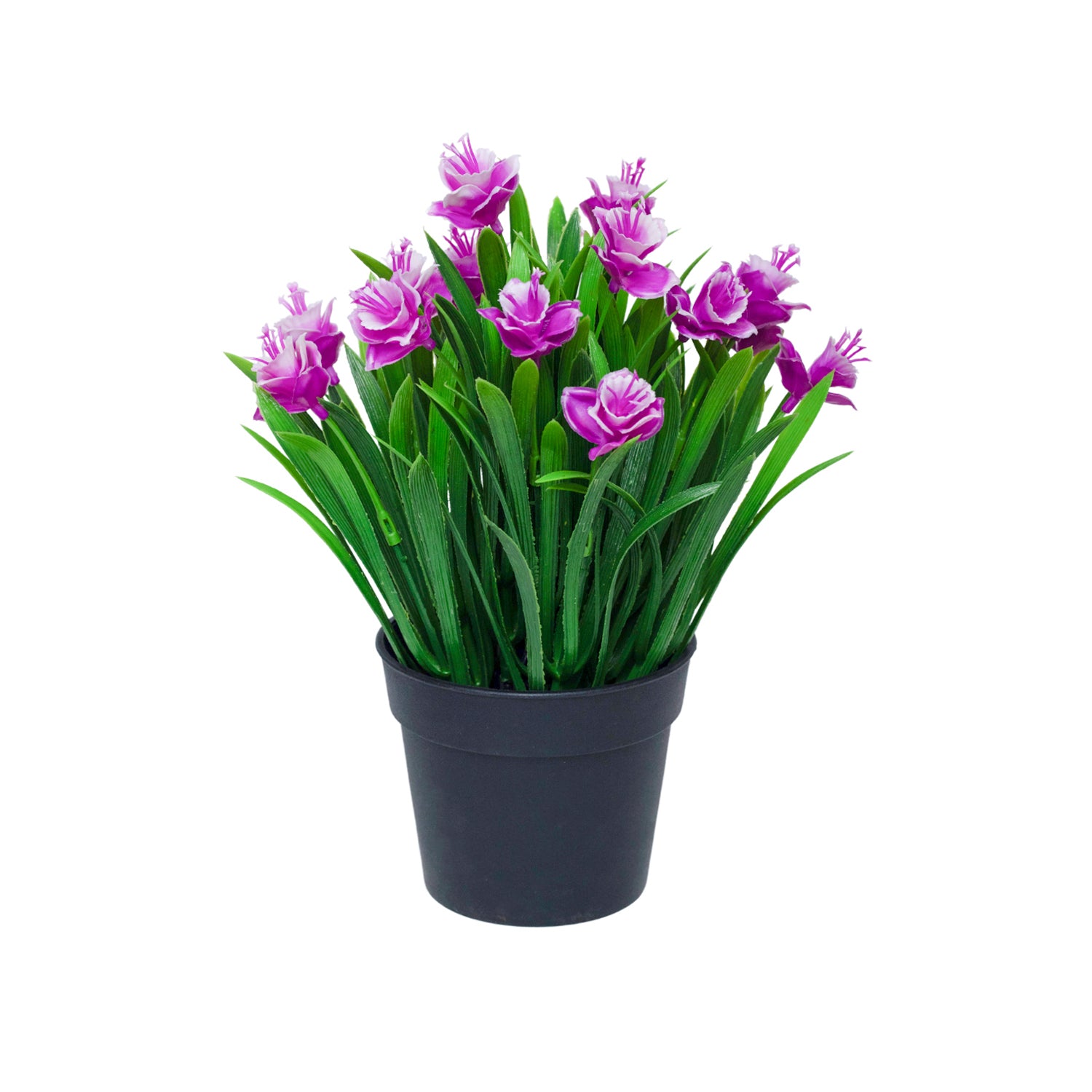 Lavender Artificial Flower With Pot