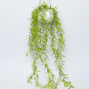 Artificial Greenery Hanging Plant With White Pot -For Home Décor