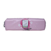 Pink Pencil Bag Pouch - Fish Print