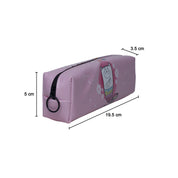 Pink Pencil Bag Pouch - Fish Print