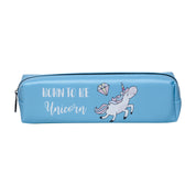 Skyblue Unicorn Cute Pencil Pouch