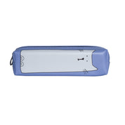 Sky Blue Pencil Pouch - Cat Print