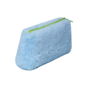 Sky Blue Pencil Pouch - Fur