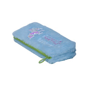 Sky Blue Pencil Pouch - Fur
