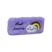 Light Purple Pencil Pouch - Fur