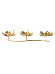 3 Lotus Mercury Votive Candle Holder for Table - MARKET99