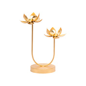 2 Lotus Mercury Votive Candle Holder for Table