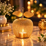 Apple T- Lite Holder - Golden & Metal