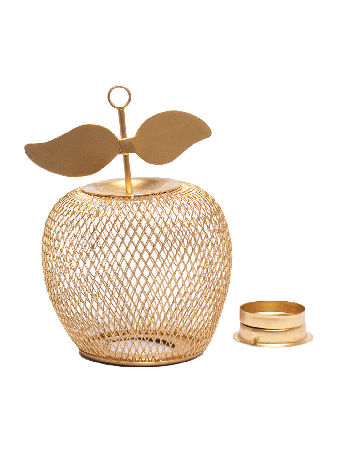 Apple T- Lite Holder - Golden & Metal