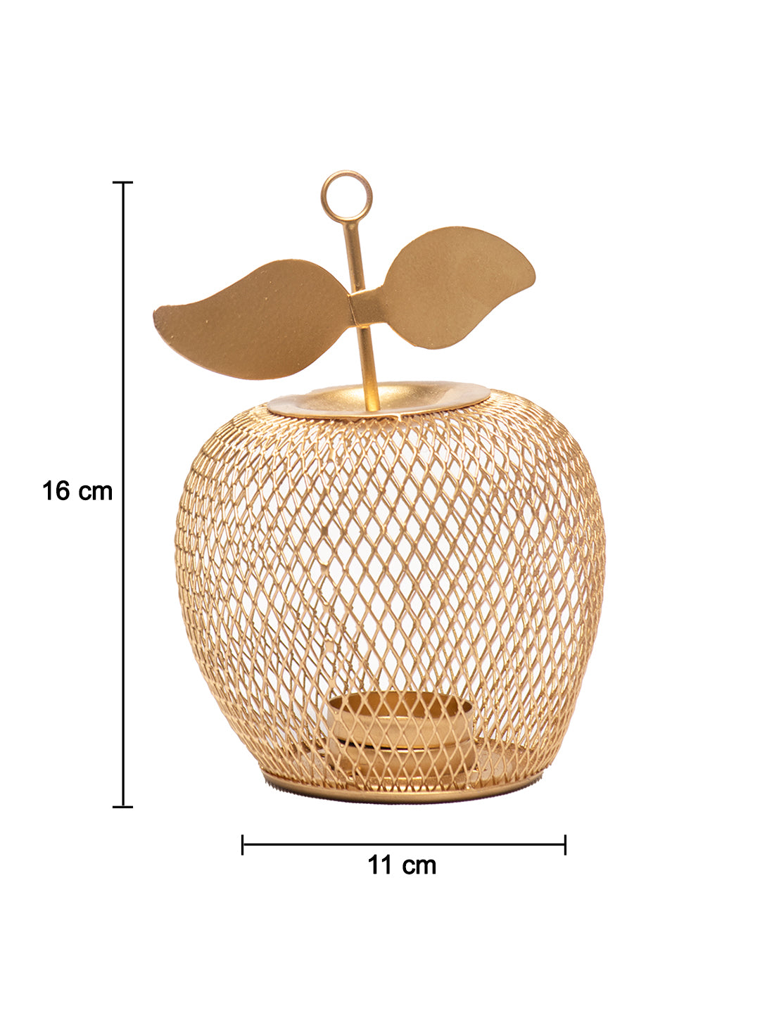 Apple T- Lite Holder - Golden & Metal