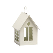 Hut T-Lite Holder Ivory - Ivory & Metal