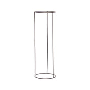 Gold Hammered Metal Floor Planter with Stand
