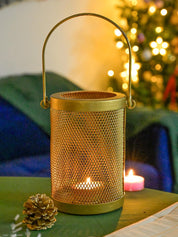 Golden Iron Knitted Lantern - MARKET99