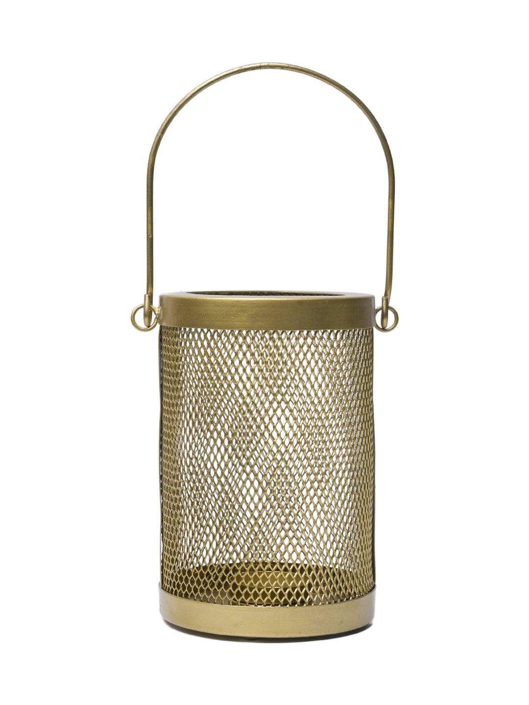 Golden Iron Knitted Lantern - MARKET99