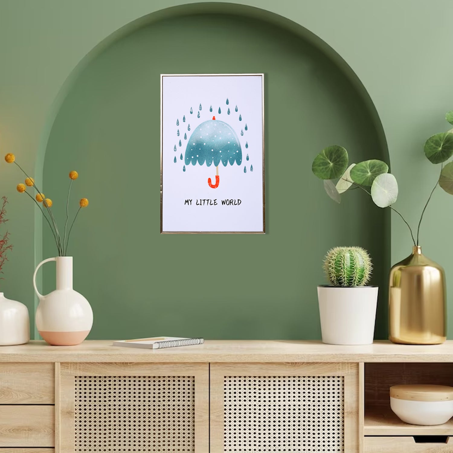 Wall Décor Painting - Umbrella