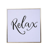 Relax - Decorative Wall Plaques