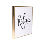 Relax - Decorative Wall Plaques