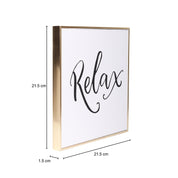 Relax - Decorative Wall Plaques