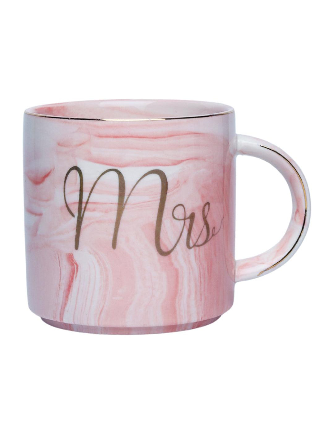 Marble Texture Pink Mr. Coffee Mug 350 ml - MARKET99