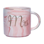 Marble Texture Pink Mr. Coffee Mug 350 ml