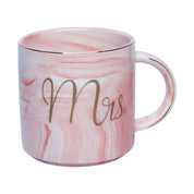 Marble Texture Pink Mr. Coffee Mug 350 ml