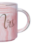 Marble Texture Pink Mr. Coffee Mug 350 ml