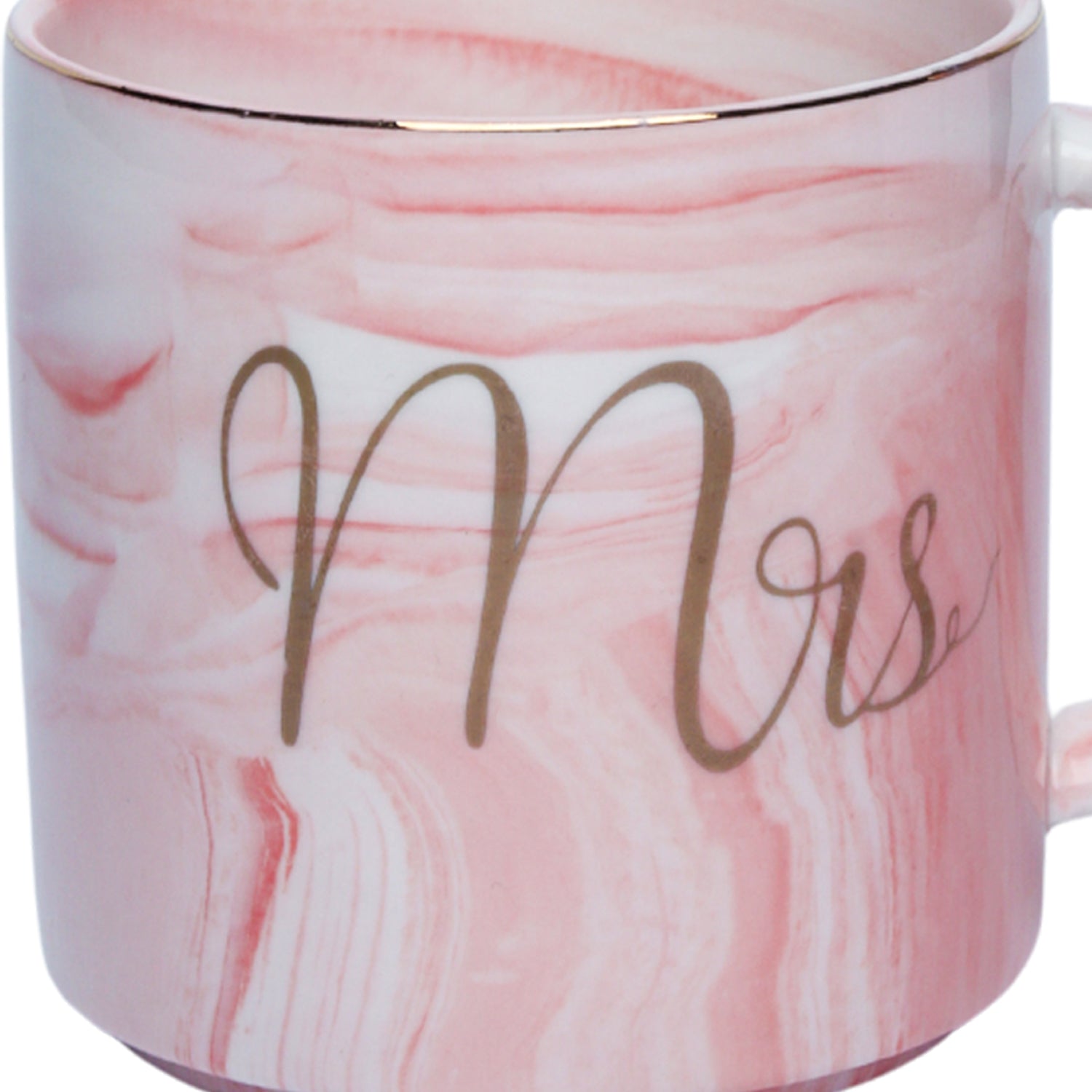 Marble Texture Pink Mr. Coffee Mug 350 ml