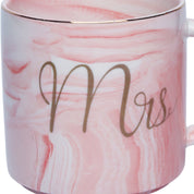 Marble Texture Pink Mr. Coffee Mug 350 ml