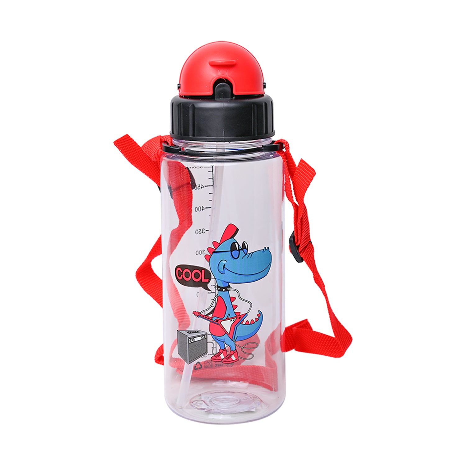 500mL Sipper Bottle For Kids - Red