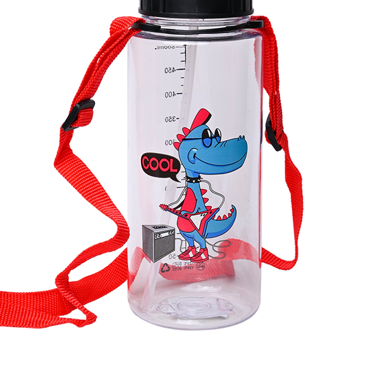 500mL Sipper Bottle For Kids - Red