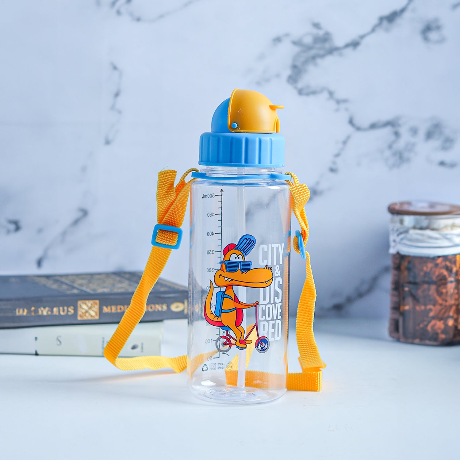 500mL Sipper Bottle For Kids - Light Blue