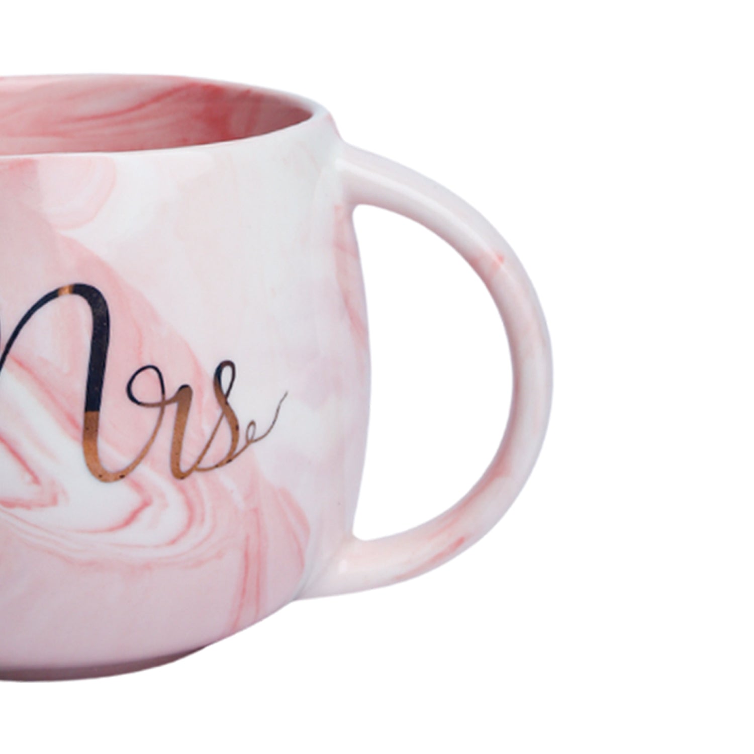 Mrs. Royal Marble Mug - 350mL, Pink