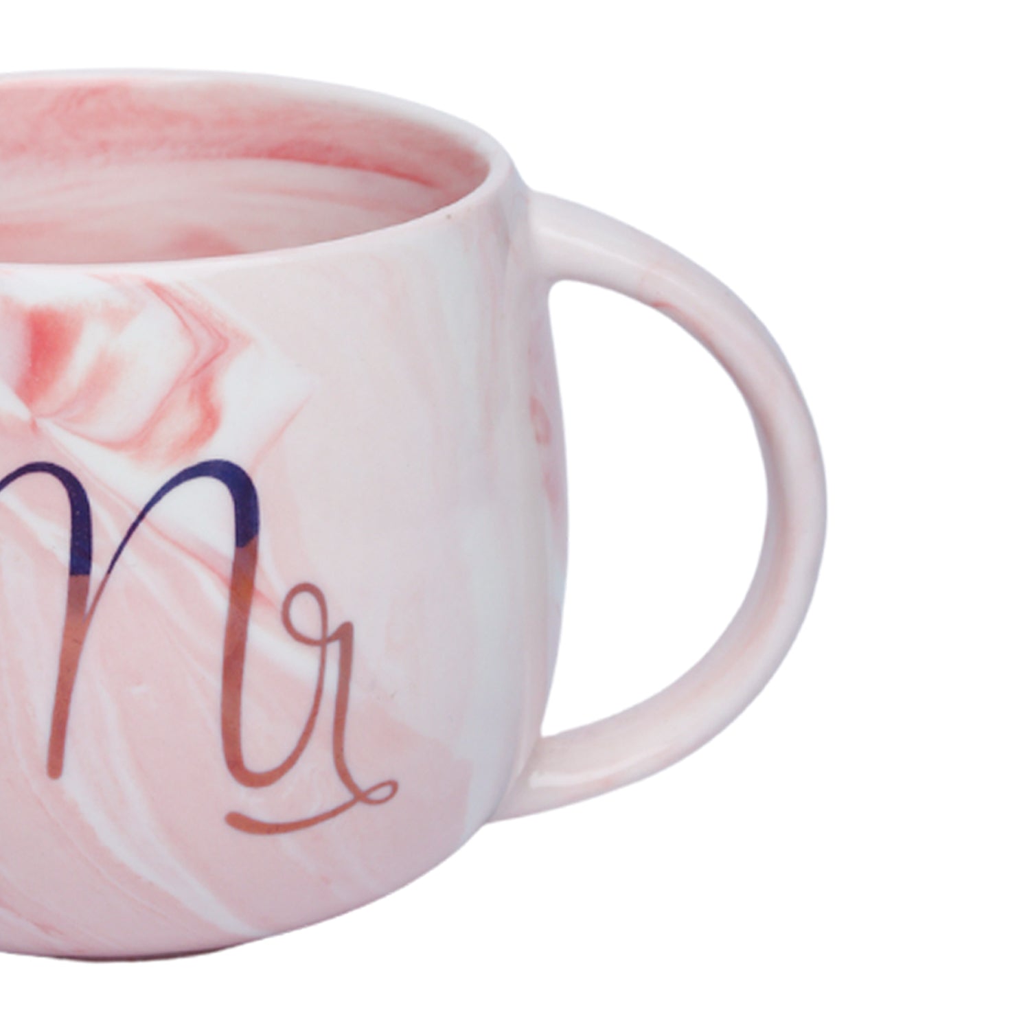 Mr. Royal Marble Mug - 350mL, Pink