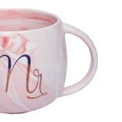 Mr. Royal Marble Mug - 350mL, Pink