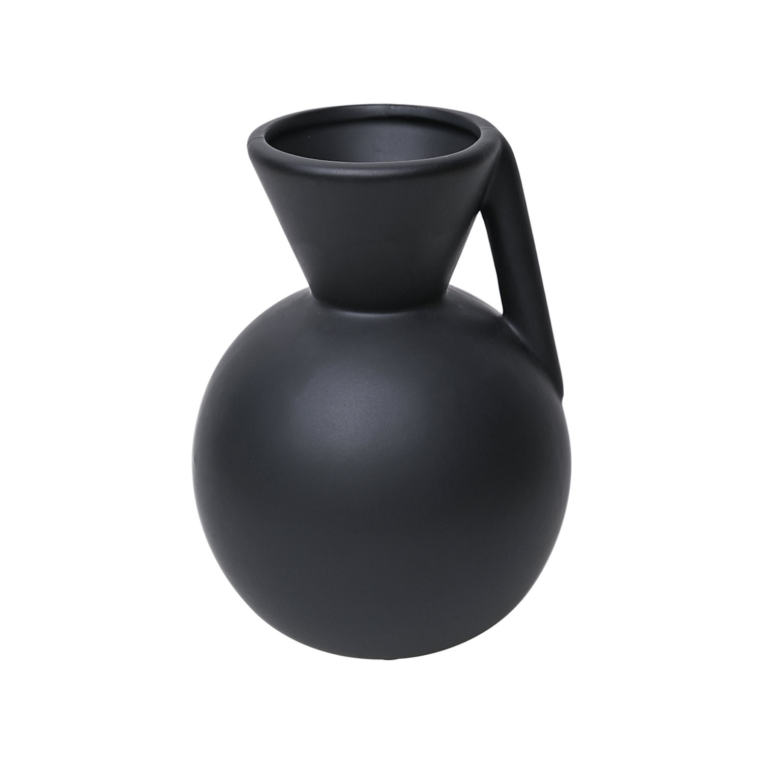 Black Decorative Vase