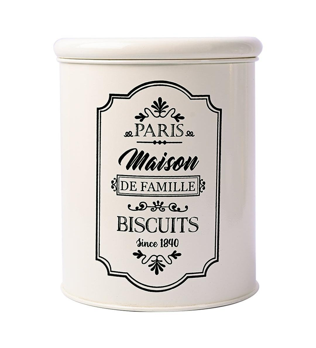 Metal Biscuite Jar - 1700 Ml - MARKET99