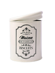 Metal Biscuite Jar - 1700 Ml - MARKET99