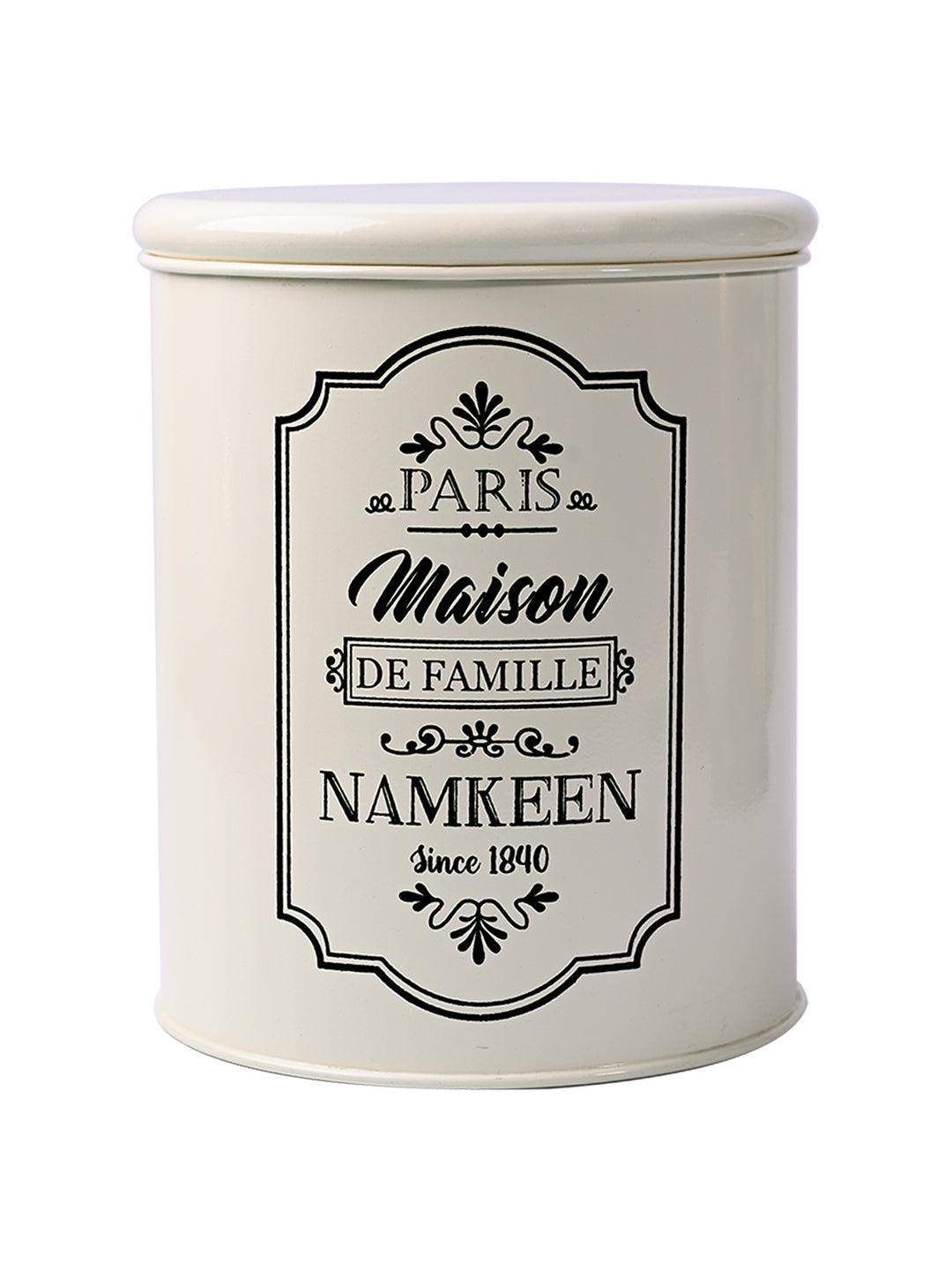Metal Namkeen Jar - 1700 Ml
