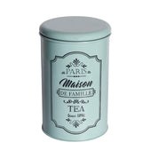 Metal Tea Jar - Green, 900 Ml