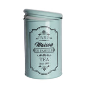 Metal Tea Jar - Green, 900 Ml